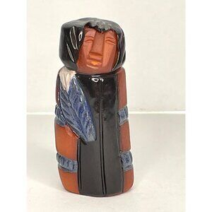 Handcrafted First Nation Ceramic Figurine By Keena Lorraine Beljaars